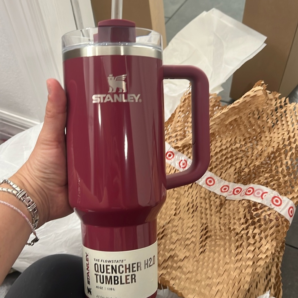 Target Exclusive Stanley - Cherry Mocha - Stanley 40oz The Quencher H2.0